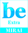 「be Extra MIRAI」ロゴ