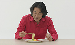 東洋水産 マルちゃん正麺　役所広司さんがユーモラスにおいしさを表現